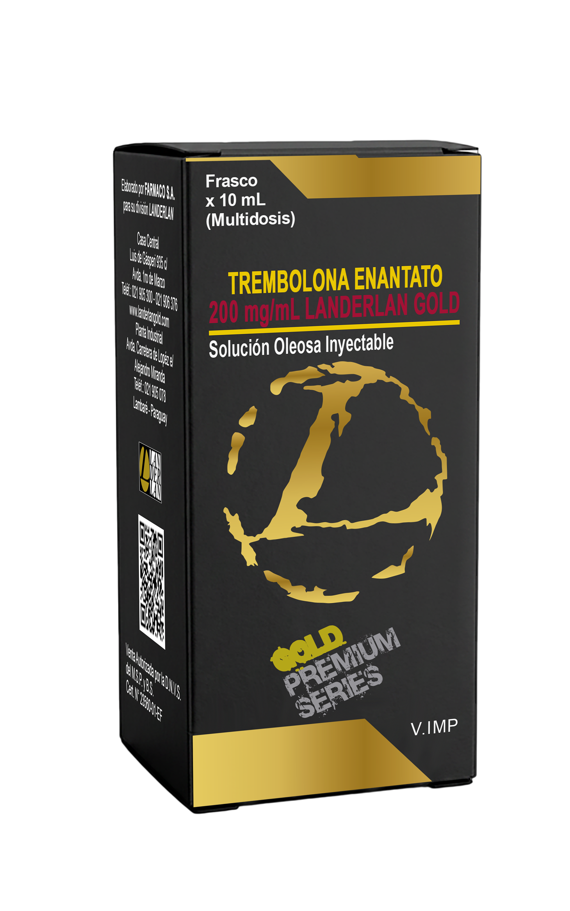 TREMBOLONA ENANTATO FRASCO AMPOLLA X 10 ML