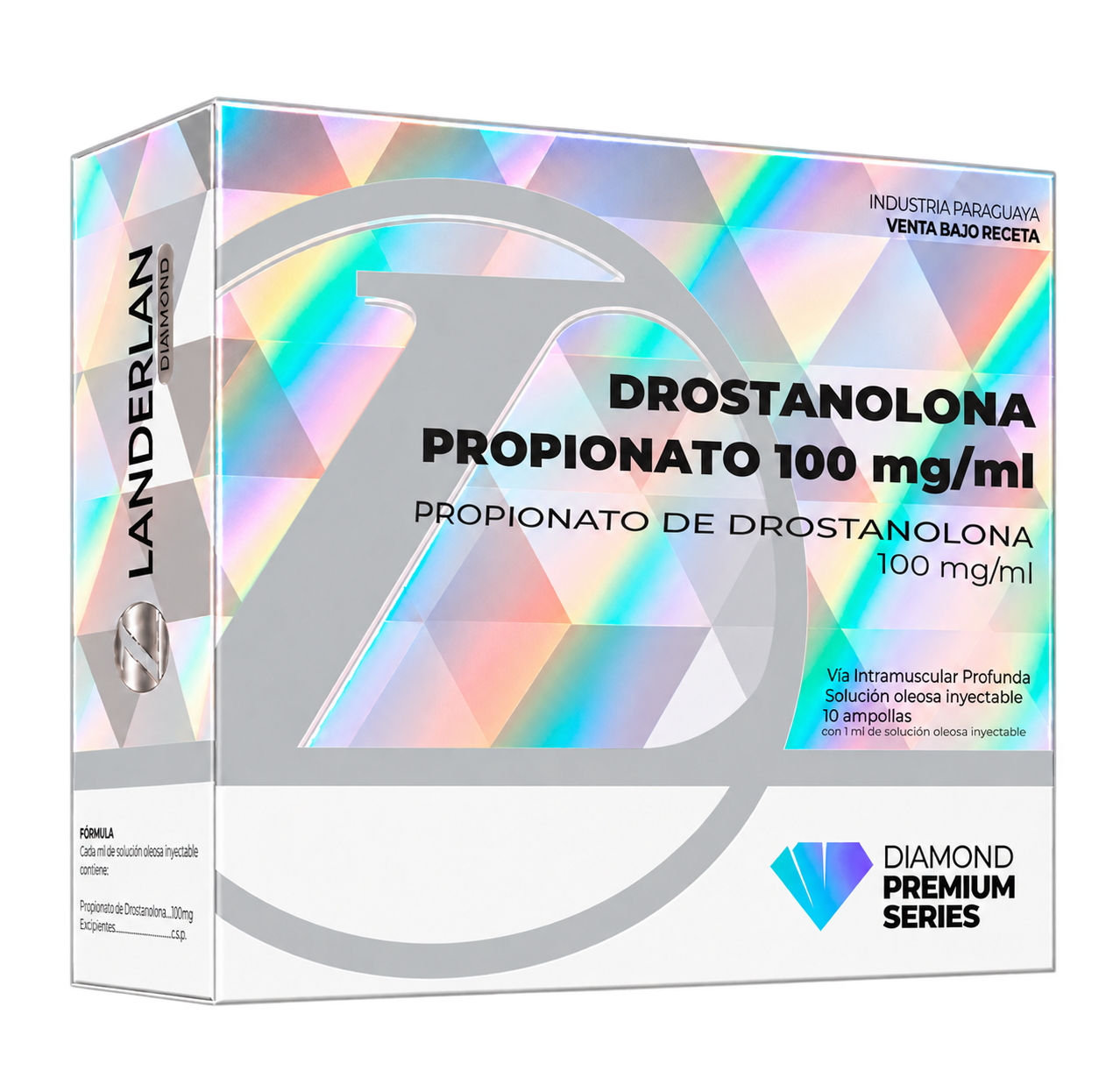 DROSTANOLONA PROPIONATO 10 AMPOLLAS X 1 ML